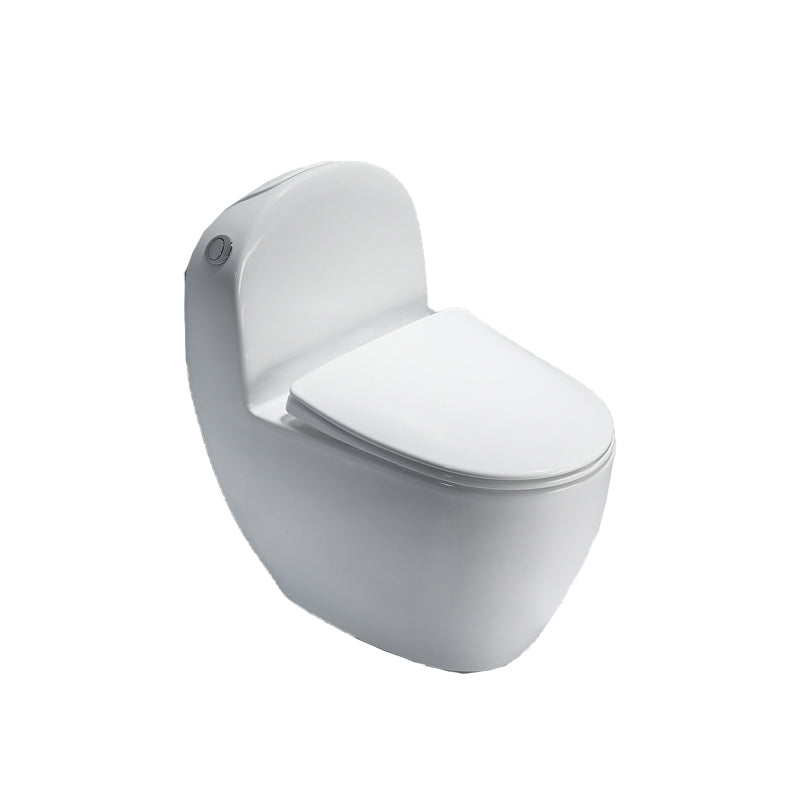 Contemporary Ceramic Toilet Bowl White Floor Mounted Urine Toilet with Seat for Washroom Clearhalo 'Bathroom Remodel & Bathroom Fixtures' 'Home Improvement' 'home_improvement' 'home_improvement_toilets' 'Toilets & Bidets' 'Toilets' 7293529