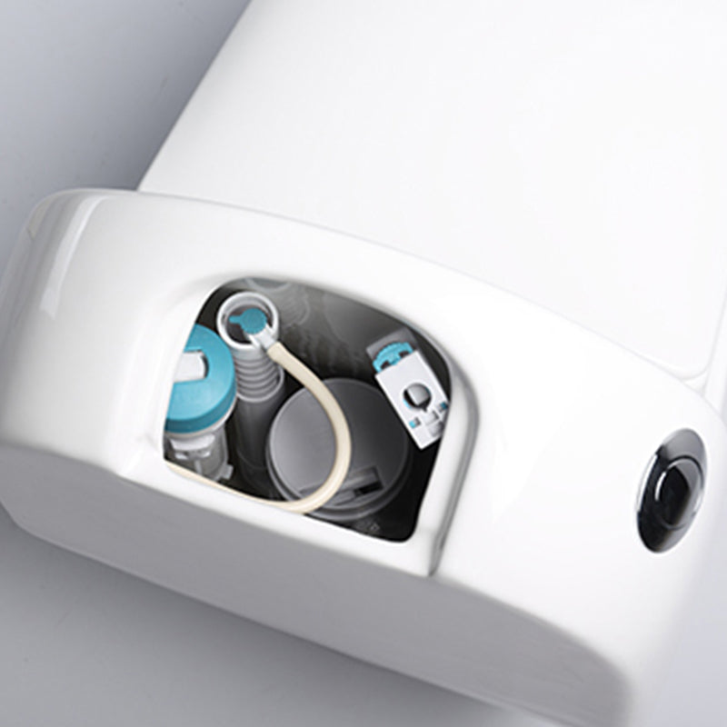 Contemporary Ceramic Toilet Bowl White Floor Mounted Urine Toilet with Seat for Washroom Clearhalo 'Bathroom Remodel & Bathroom Fixtures' 'Home Improvement' 'home_improvement' 'home_improvement_toilets' 'Toilets & Bidets' 'Toilets' 7293533