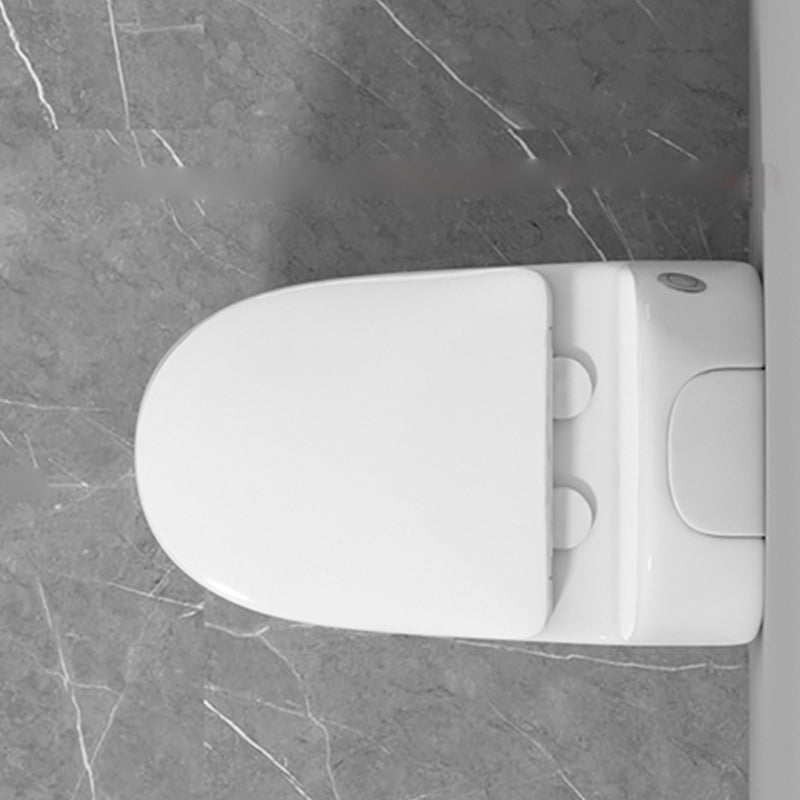 Contemporary Ceramic White Toilet Bowl Floor Mount Urine Toilet with Seat for Washroom Clearhalo 'Bathroom Remodel & Bathroom Fixtures' 'Home Improvement' 'home_improvement' 'home_improvement_toilets' 'Toilets & Bidets' 'Toilets' 7293539