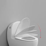 Contemporary Ceramic White Toilet Bowl Floor Mount Urine Toilet with Seat for Washroom Clearhalo 'Bathroom Remodel & Bathroom Fixtures' 'Home Improvement' 'home_improvement' 'home_improvement_toilets' 'Toilets & Bidets' 'Toilets' 7293545