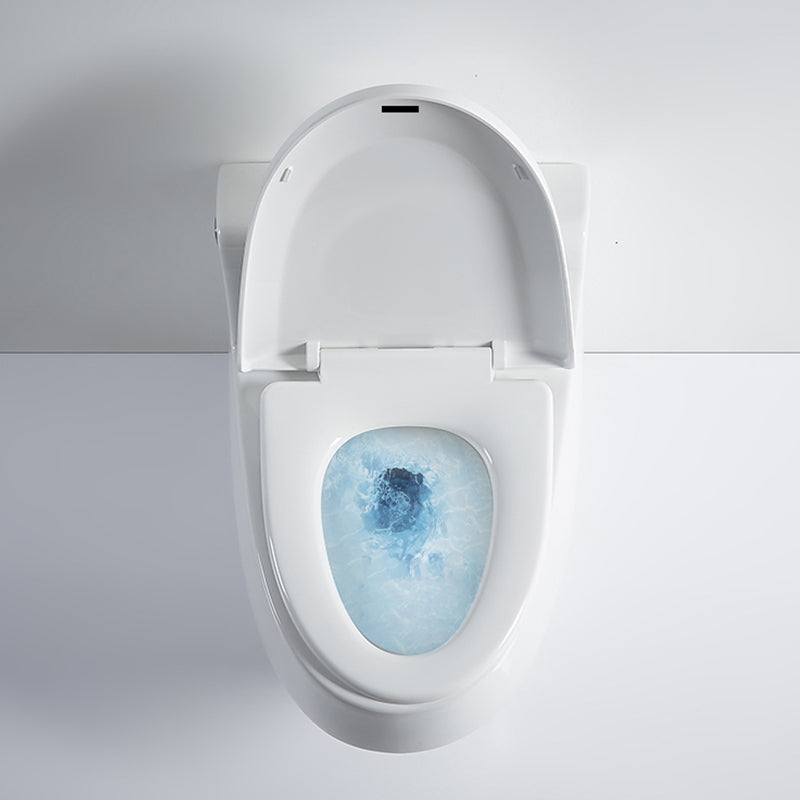 Contemporary Ceramic White Toilet Bowl Floor Mounted Urine Toilet with Seat for Washroom Clearhalo 'Bathroom Remodel & Bathroom Fixtures' 'Home Improvement' 'home_improvement' 'home_improvement_toilets' 'Toilets & Bidets' 'Toilets' 7293550