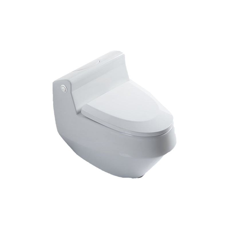 Contemporary Ceramic White Toilet Bowl Floor Mounted Urine Toilet with Seat for Washroom Clearhalo 'Bathroom Remodel & Bathroom Fixtures' 'Home Improvement' 'home_improvement' 'home_improvement_toilets' 'Toilets & Bidets' 'Toilets' 7293552