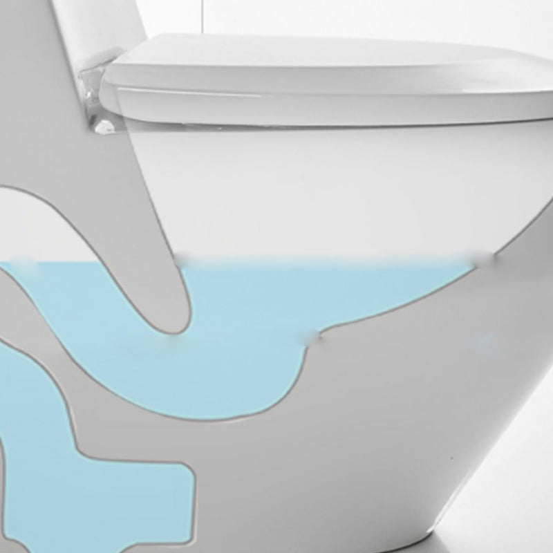 Contemporary Ceramic White Toilet Bowl Floor Mounted Urine Toilet with Seat for Washroom Clearhalo 'Bathroom Remodel & Bathroom Fixtures' 'Home Improvement' 'home_improvement' 'home_improvement_toilets' 'Toilets & Bidets' 'Toilets' 7293554