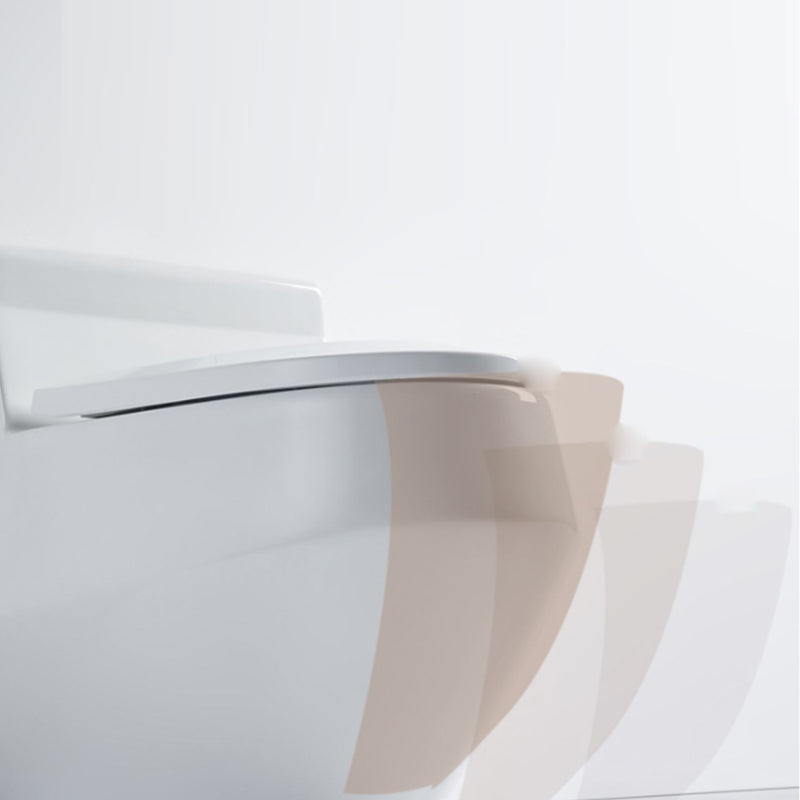 Contemporary Ceramic White Toilet Bowl Floor Mounted Urine Toilet with Seat for Washroom Clearhalo 'Bathroom Remodel & Bathroom Fixtures' 'Home Improvement' 'home_improvement' 'home_improvement_toilets' 'Toilets & Bidets' 'Toilets' 7293556