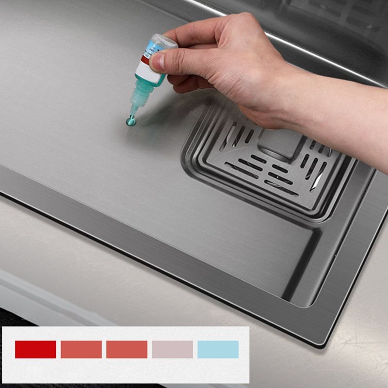 Stainless Steel Kitchen Sink Overflow Hole Detail Kitchen Sink with Basket Strainer Clearhalo 'Home Improvement' 'home_improvement' 'home_improvement_kitchen_sinks' 'Kitchen Remodel & Kitchen Fixtures' 'Kitchen Sinks & Faucet Components' 'Kitchen Sinks' 'kitchen_sinks' 7294859