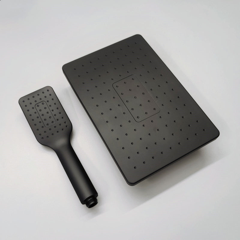 Rectangle Large Shower Head Standard Spray Pattern Shower Head Clearhalo 'Bathroom Remodel & Bathroom Fixtures' 'Home Improvement' 'home_improvement' 'home_improvement_shower_heads' 'Shower Heads' 'shower_heads' 'Showers & Bathtubs Plumbing' 'Showers & Bathtubs' 7294922