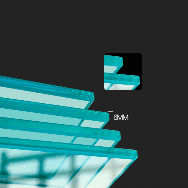 Rectangular Shower Kit Semi Frameless Tempered Glass Shower Enclosure Clearhalo 'Bathroom Remodel & Bathroom Fixtures' 'Home Improvement' 'home_improvement' 'home_improvement_shower_stalls_enclosures' 'Shower Stalls & Enclosures' 'shower_stalls_enclosures' 'Showers & Bathtubs' 7295010