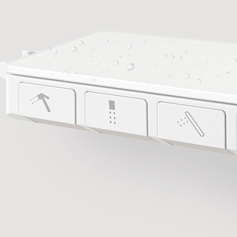 Modern Shower System Adjustable Spray Pattern Shower Head Combo Clearhalo 'Bathroom Remodel & Bathroom Fixtures' 'Home Improvement' 'home_improvement' 'home_improvement_shower_faucets' 'Shower Faucets & Systems' 'shower_faucets' 'Showers & Bathtubs Plumbing' 'Showers & Bathtubs' 7296050