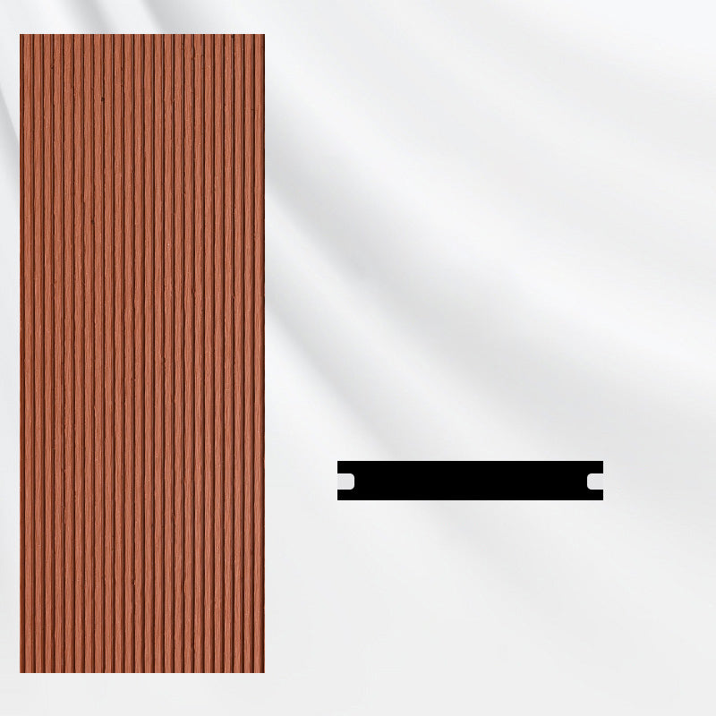 Deck Plank Loose Lay Manufactured Wood Flooring Tiles Garden Outdoor Flooring Brick red Clearhalo 'Home Improvement' 'home_improvement' 'home_improvement_outdoor_deck_tiles_planks' 'Outdoor Deck Tiles & Planks' 'Outdoor Flooring & Tile' 'Outdoor Remodel' 'outdoor_deck_tiles_planks' 7297271