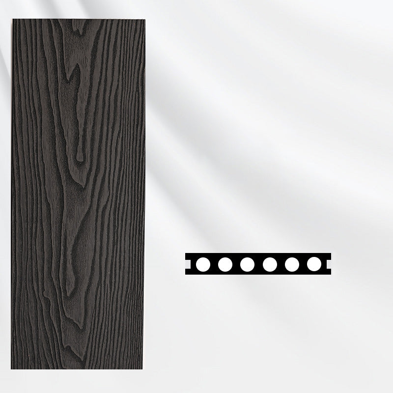 Deck Plank Loose Lay Manufactured Wood Flooring Tiles Garden Outdoor Flooring Gray Black Clearhalo 'Home Improvement' 'home_improvement' 'home_improvement_outdoor_deck_tiles_planks' 'Outdoor Deck Tiles & Planks' 'Outdoor Flooring & Tile' 'Outdoor Remodel' 'outdoor_deck_tiles_planks' 7297280