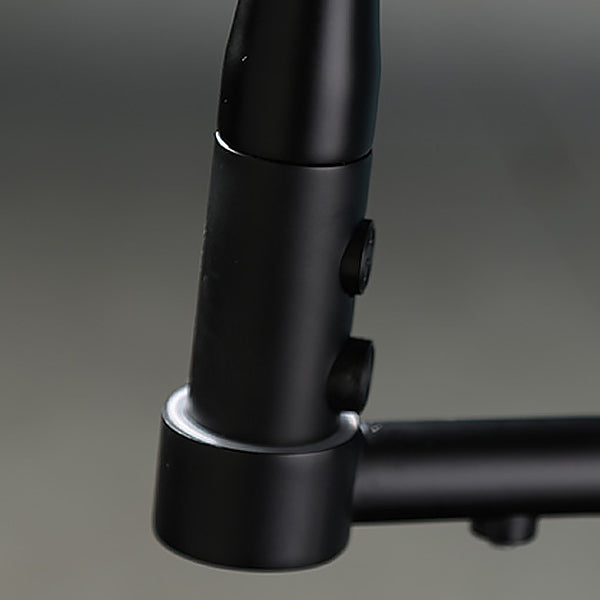 Modern Pull Down Single Handle Kitchen Faucet Desk Mounted Faucet Clearhalo 'Home Improvement' 'home_improvement' 'home_improvement_kitchen_faucets' 'Kitchen Faucets' 'Kitchen Remodel & Kitchen Fixtures' 'Kitchen Sinks & Faucet Components' 'kitchen_faucets' 7297431