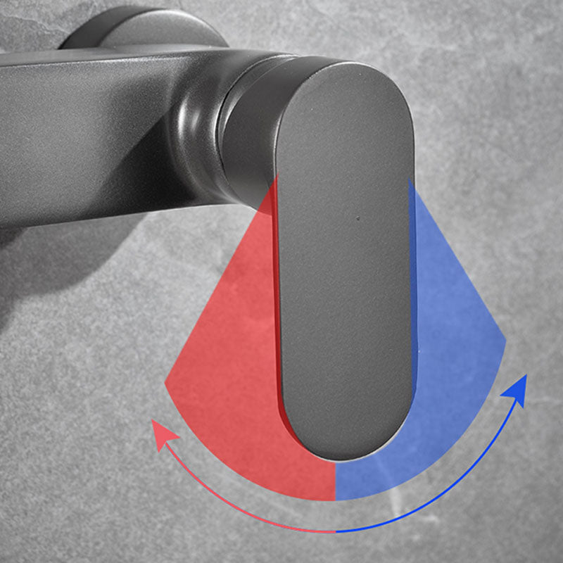 Modern Bathtub Faucet Brass Handheld Shower Head Bathtub Faucet Clearhalo 'Bathroom Remodel & Bathroom Fixtures' 'Bathtub Faucets' 'bathtub_faucets' 'Home Improvement' 'home_improvement' 'home_improvement_bathtub_faucets' 7297520