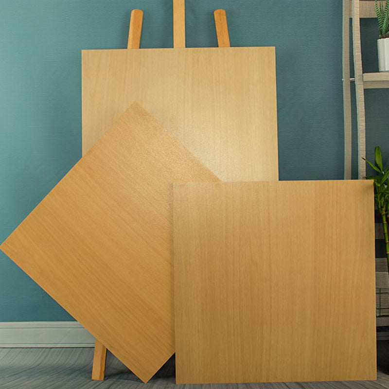 Modern Style Floor Tile Solid Color Straight Edge Wooden Effect Square Floor Tile Clearhalo 'Floor Tiles & Wall Tiles' 'floor_tiles_wall_tiles' 'Flooring 'Home Improvement' 'home_improvement' 'home_improvement_floor_tiles_wall_tiles' Walls and Ceiling' 7297537