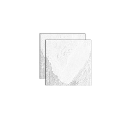 Modern Style Wall Tile Scratch Resistant Straight Edge Rectangle Wall Tile White 24"L x 24"W x 0.4"H Clearhalo 'Floor Tiles & Wall Tiles' 'floor_tiles_wall_tiles' 'Flooring 'Home Improvement' 'home_improvement' 'home_improvement_floor_tiles_wall_tiles' Walls and Ceiling' 7297580