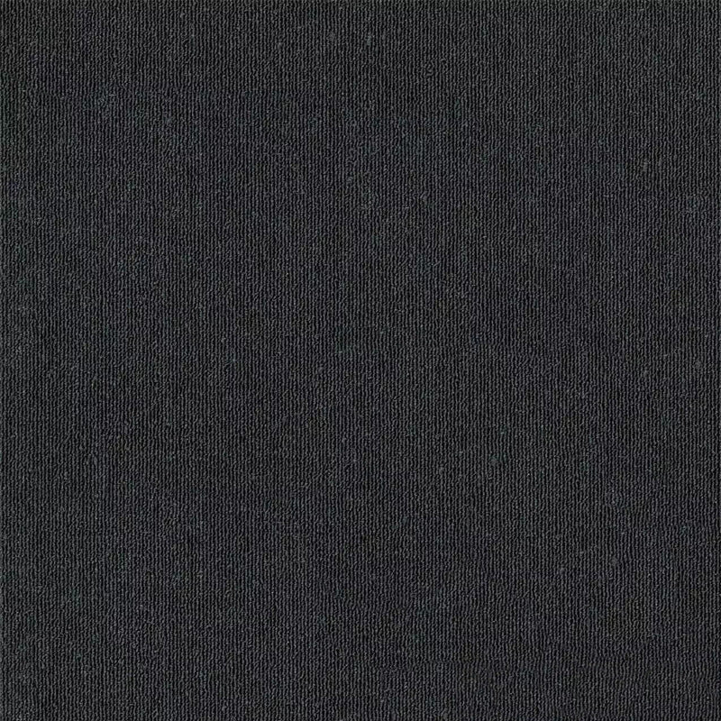 Carpet Tile Non-Skid Fade Resistant Geometry Self-Stick Peel and Stick Carpet Tiles Black Clearhalo 'Carpet Tiles & Carpet Squares' 'carpet_tiles_carpet_squares' 'Flooring 'Home Improvement' 'home_improvement' 'home_improvement_carpet_tiles_carpet_squares' Walls and Ceiling' 7297636