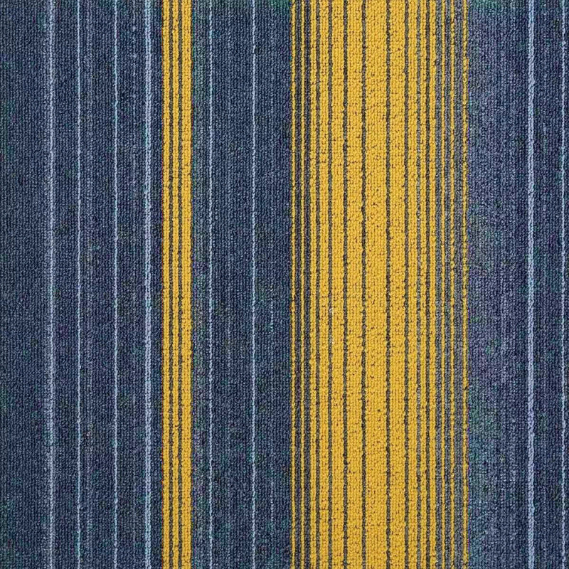 Carpet Tile Non-Skid Fade Resistant Geometry Self-Stick Peel and Stick Carpet Tiles Yellow Blue Clearhalo 'Carpet Tiles & Carpet Squares' 'carpet_tiles_carpet_squares' 'Flooring 'Home Improvement' 'home_improvement' 'home_improvement_carpet_tiles_carpet_squares' Walls and Ceiling' 7297659