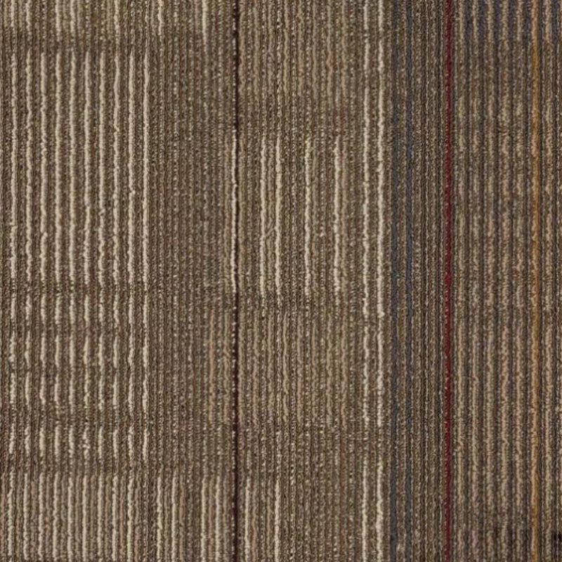 Carpet Tile Non-Skid Fade Resistant Geometry Self-Stick Peel and Stick Carpet Tiles Light Coffee Clearhalo 'Carpet Tiles & Carpet Squares' 'carpet_tiles_carpet_squares' 'Flooring 'Home Improvement' 'home_improvement' 'home_improvement_carpet_tiles_carpet_squares' Walls and Ceiling' 7297668