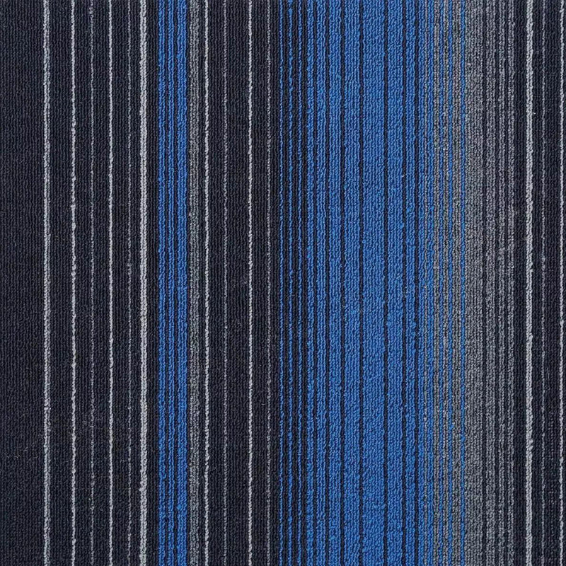 Carpet Tile Non-Skid Fade Resistant Geometry Self-Stick Peel and Stick Carpet Tiles Dark Blue-Gray Clearhalo 'Carpet Tiles & Carpet Squares' 'carpet_tiles_carpet_squares' 'Flooring 'Home Improvement' 'home_improvement' 'home_improvement_carpet_tiles_carpet_squares' Walls and Ceiling' 7297669