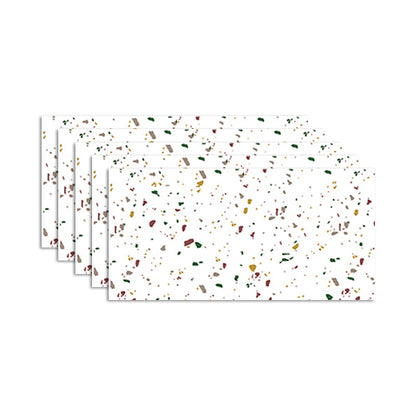 Polygon Field Peel and Stick Backsplash Tile PVC Peel and Stick Tile for Kitchen Multi-Color 30-Piece Set Clearhalo 'Flooring 'Home Improvement' 'home_improvement' 'home_improvement_peel_stick_blacksplash' 'Peel & Stick Backsplash Tile' 'peel_stick_blacksplash' 'Walls & Ceilings' Walls and Ceiling' 7297681