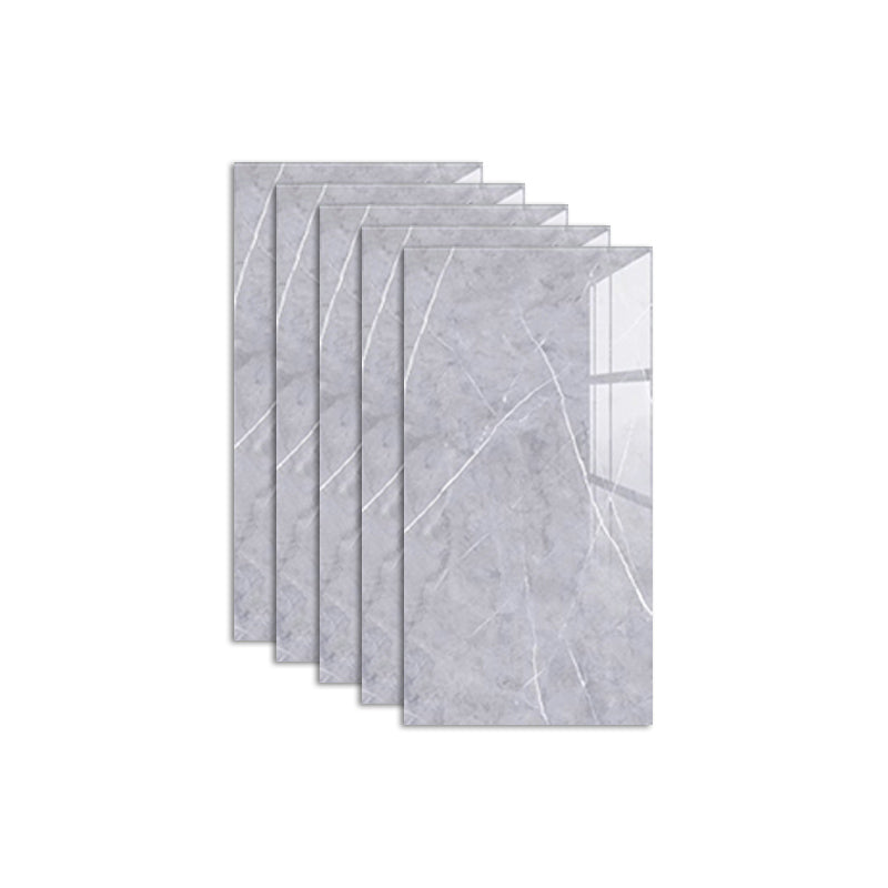 Mosaic Tile Peel and Stick Tile Pvc Kitchen Backsplash Peel and Stick Wall Tile Light Gray 5-Piece Set Clearhalo 'Flooring 'Home Improvement' 'home_improvement' 'home_improvement_peel_stick_blacksplash' 'Peel & Stick Backsplash Tile' 'peel_stick_blacksplash' 'Walls & Ceilings' Walls and Ceiling' 7297712