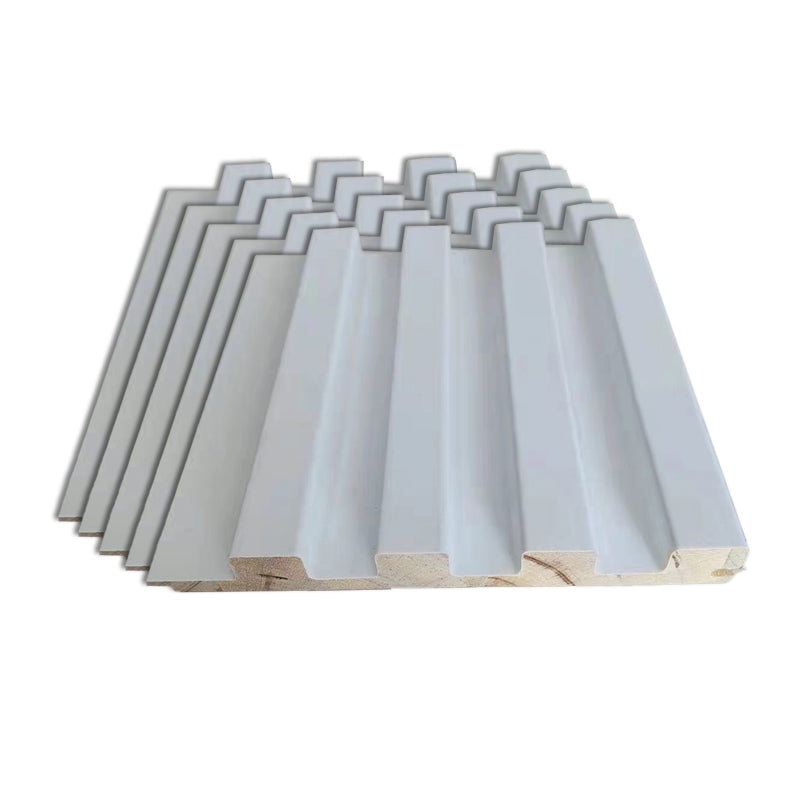 Waterproof Wall Paneling Soundproof Staple Installation Wall Paneling White 5-Piece Set Clearhalo 'Flooring 'Home Improvement' 'home_improvement' 'home_improvement_wall_paneling' 'Wall Paneling' 'wall_paneling' 'Walls & Ceilings' Walls and Ceiling' 7297777