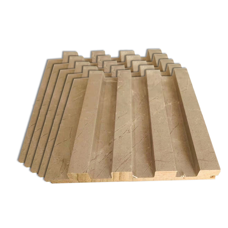 Waterproof Wall Paneling Soundproof Staple Installation Wall Paneling Apricot 5-Piece Set Clearhalo 'Flooring 'Home Improvement' 'home_improvement' 'home_improvement_wall_paneling' 'Wall Paneling' 'wall_paneling' 'Walls & Ceilings' Walls and Ceiling' 7297781