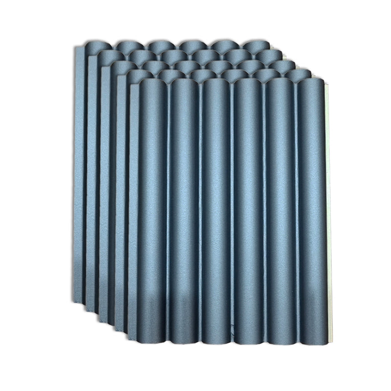 Soundproof Wall Paneling Waterproof Staple Installation Wall Paneling Light Blue 0.6\ (1.5cm) 5-Piece Set Clearhalo 'Flooring 'Home Improvement' 'home_improvement' 'home_improvement_wall_paneling' 'Wall Paneling' 'wall_paneling' 'Walls & Ceilings' Walls and Ceiling' 7297810