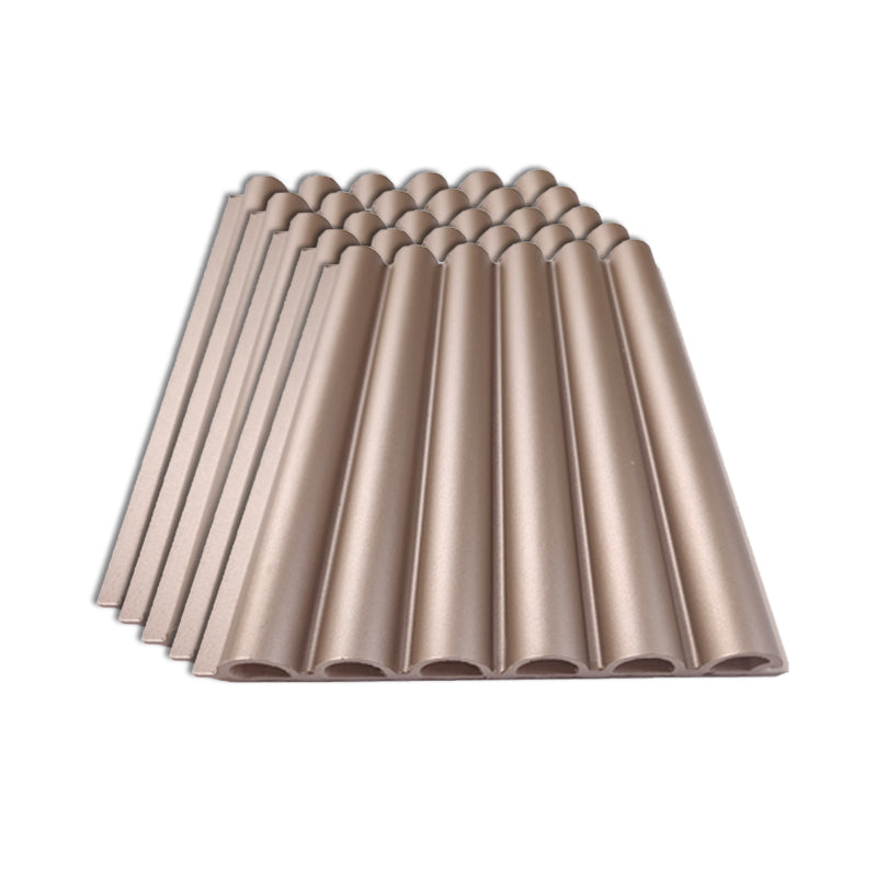 Soundproof Wall Paneling Waterproof Staple Installation Wall Paneling Gold 0.6\ (1.5cm) 5-Piece Set Clearhalo 'Flooring 'Home Improvement' 'home_improvement' 'home_improvement_wall_paneling' 'Wall Paneling' 'wall_paneling' 'Walls & Ceilings' Walls and Ceiling' 7297811