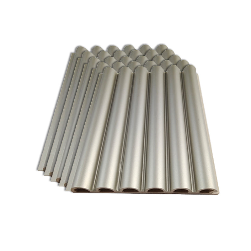 Soundproof Wall Paneling Waterproof Staple Installation Wall Paneling Champagne 0.6\ (1.5cm) 5-Piece Set Clearhalo 'Flooring 'Home Improvement' 'home_improvement' 'home_improvement_wall_paneling' 'Wall Paneling' 'wall_paneling' 'Walls & Ceilings' Walls and Ceiling' 7297812