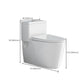Modern Floor Mount Toilet Slow Close Seat Included Toilet Bowl for Washroom Clearhalo 'Bathroom Remodel & Bathroom Fixtures' 'Home Improvement' 'home_improvement' 'home_improvement_toilets' 'Toilets & Bidets' 'Toilets' 7298793