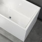 Back to Wall Bathtub Antique Finish Soaking Rectangular Modern Bath Tub Clearhalo 'Bathroom Remodel & Bathroom Fixtures' 'Bathtubs' 'Home Improvement' 'home_improvement' 'home_improvement_bathtubs' 'Showers & Bathtubs' 7298942
