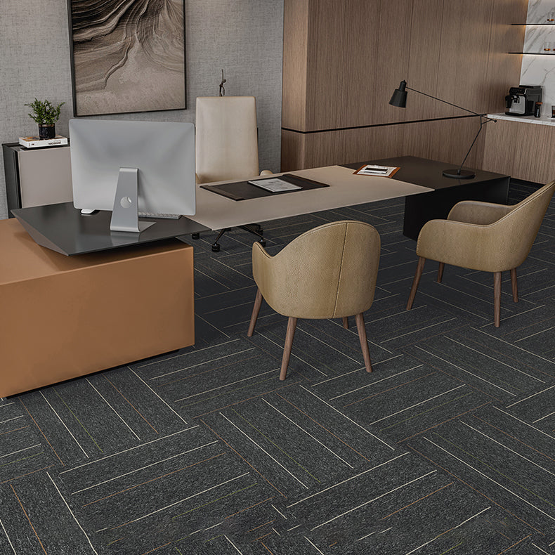 Indoor Carpet Tiles Indoor Self Adhesive Carpet Tiles Non-Skid Clearhalo 'Carpet Tiles & Carpet Squares' 'carpet_tiles_carpet_squares' 'Flooring 'Home Improvement' 'home_improvement' 'home_improvement_carpet_tiles_carpet_squares' Walls and Ceiling' 7300080