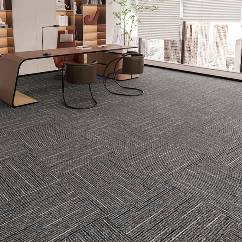 Indoor Carpet Tiles Indoor Self Adhesive Carpet Tiles Non-Skid Clearhalo 'Carpet Tiles & Carpet Squares' 'carpet_tiles_carpet_squares' 'Flooring 'Home Improvement' 'home_improvement' 'home_improvement_carpet_tiles_carpet_squares' Walls and Ceiling' 7300082