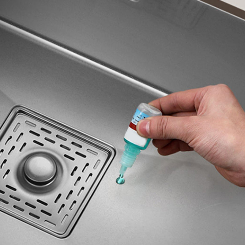 Stainless Steel Kitchen Sink Soundproof Detail Kitchen Sink with Basket Strainer Clearhalo 'Home Improvement' 'home_improvement' 'home_improvement_kitchen_sinks' 'Kitchen Remodel & Kitchen Fixtures' 'Kitchen Sinks & Faucet Components' 'Kitchen Sinks' 'kitchen_sinks' 7300169