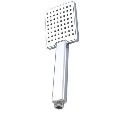 Square Shower Head Combo Large Shower Head with Handheld Shower Head Hand Shower Clearhalo 'Bathroom Remodel & Bathroom Fixtures' 'Home Improvement' 'home_improvement' 'home_improvement_shower_heads' 'Shower Heads' 'shower_heads' 'Showers & Bathtubs Plumbing' 'Showers & Bathtubs' 7300410