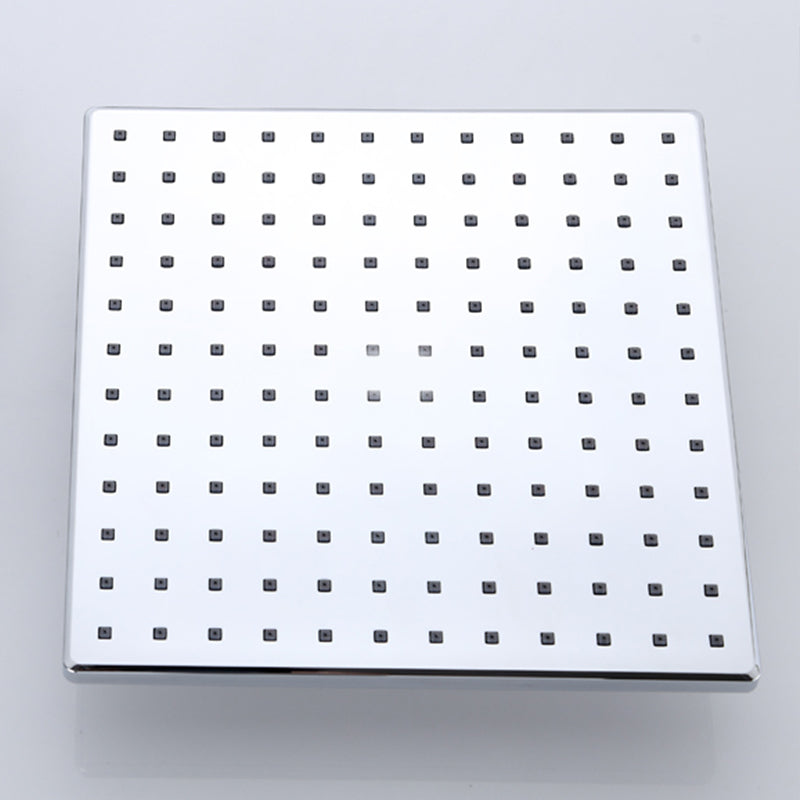 Square Shower Head Combo Large Shower Head with Handheld Shower Head Clearhalo 'Bathroom Remodel & Bathroom Fixtures' 'Home Improvement' 'home_improvement' 'home_improvement_shower_heads' 'Shower Heads' 'shower_heads' 'Showers & Bathtubs Plumbing' 'Showers & Bathtubs' 7300415