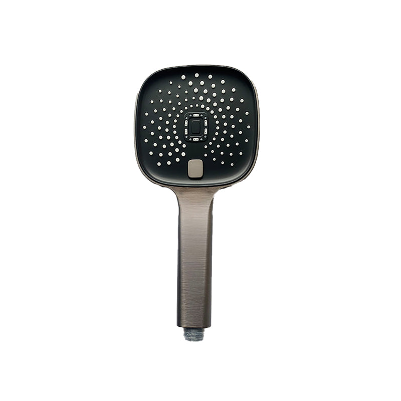 Black Large Shower Head Standard Spray Pattern with Handheld Shower Head Clearhalo 'Bathroom Remodel & Bathroom Fixtures' 'Home Improvement' 'home_improvement' 'home_improvement_shower_heads' 'Shower Heads' 'shower_heads' 'Showers & Bathtubs Plumbing' 'Showers & Bathtubs' 7300442