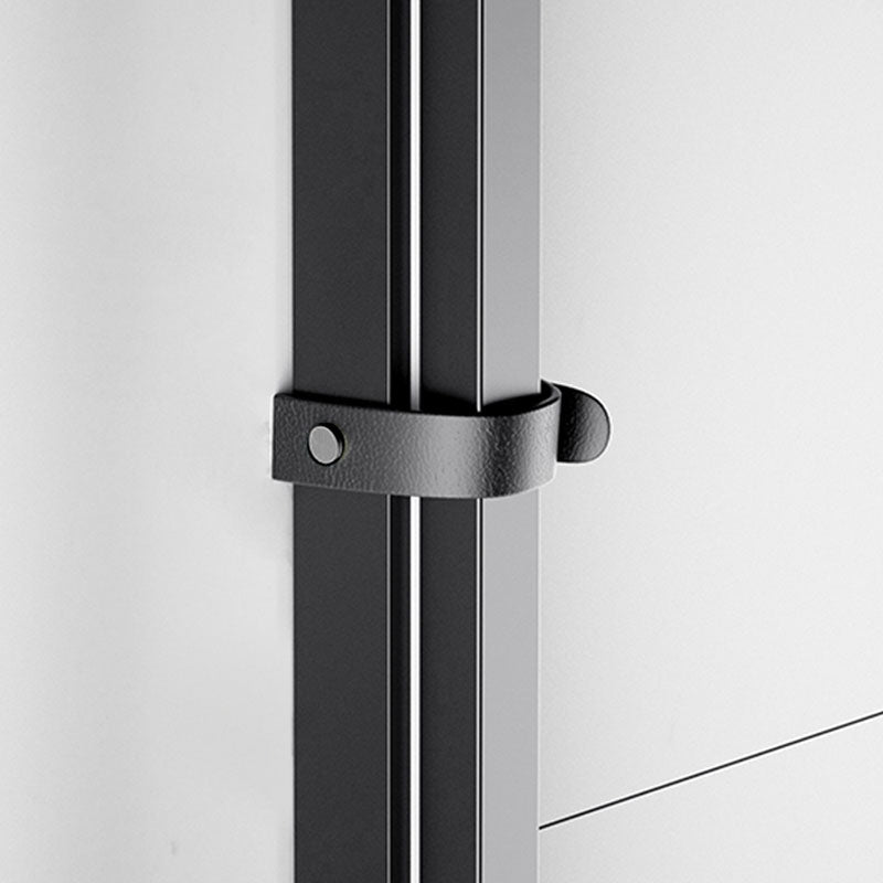 Square Corner Aluminum Frame Shower Enclosure with Double Door Handles Clearhalo 'Bathroom Remodel & Bathroom Fixtures' 'Home Improvement' 'home_improvement' 'home_improvement_shower_stalls_enclosures' 'Shower Stalls & Enclosures' 'shower_stalls_enclosures' 'Showers & Bathtubs' 7300493