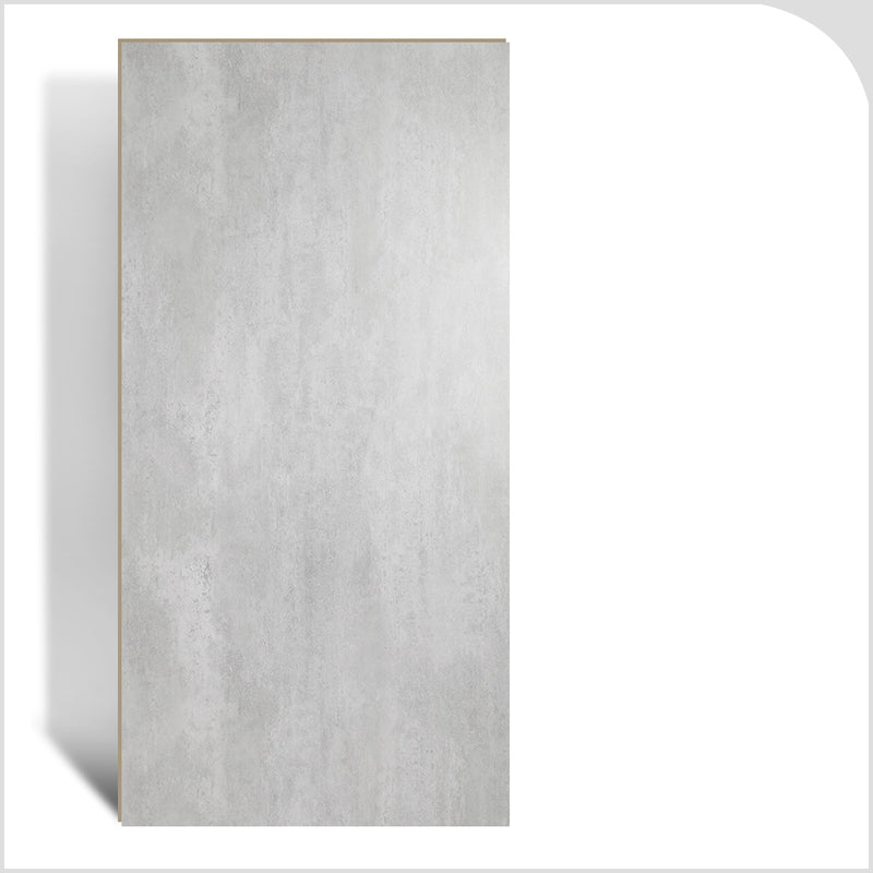 Indoor Laminate Floor Pure Color Waterproof Scratch Resistant Laminate Floor 48"L x 24"W x 0.5"H Gray White Clearhalo 'Flooring 'Home Improvement' 'home_improvement' 'home_improvement_laminate_flooring' 'Laminate Flooring' 'laminate_flooring' Walls and Ceiling' 7301885