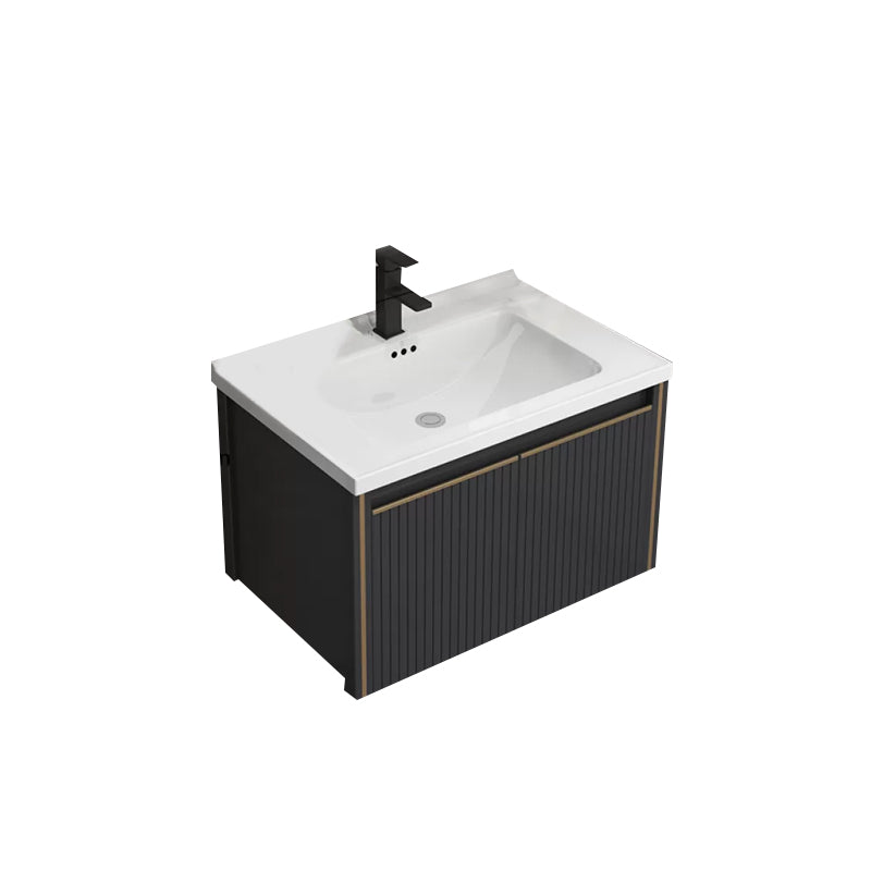 Wall Mount Bathroom Sink Vanity Modern Faucet Included Bathroom Vanity Set Vanity & Faucet Ceramic Clearhalo 'Bathroom Remodel & Bathroom Fixtures' 'Bathroom Vanities' 'bathroom_vanities' 'Home Improvement' 'home_improvement' 'home_improvement_bathroom_vanities' 7302121