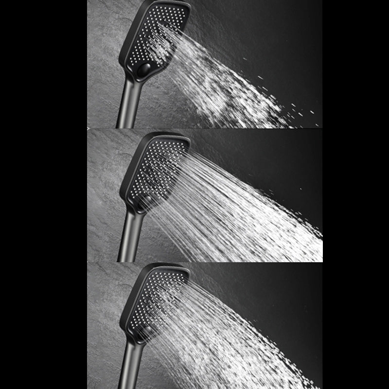 Modern Plain Shower System Slide Bar Included Shower Head Combo Clearhalo 'Bathroom Remodel & Bathroom Fixtures' 'Home Improvement' 'home_improvement' 'home_improvement_shower_faucets' 'Shower Faucets & Systems' 'shower_faucets' 'Showers & Bathtubs Plumbing' 'Showers & Bathtubs' 7305163