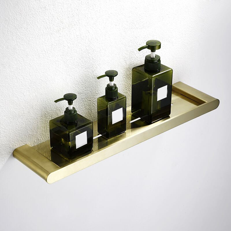 Brushed Brass Metal Bathroom Accessory As Individual Or As a Set Clearhalo 'Bathroom Hardware Sets' 'Bathroom Hardware' 'Bathroom Remodel & Bathroom Fixtures' 'bathroom_hardware_sets' 'Home Improvement' 'home_improvement' 'home_improvement_bathroom_hardware_sets' 7305346