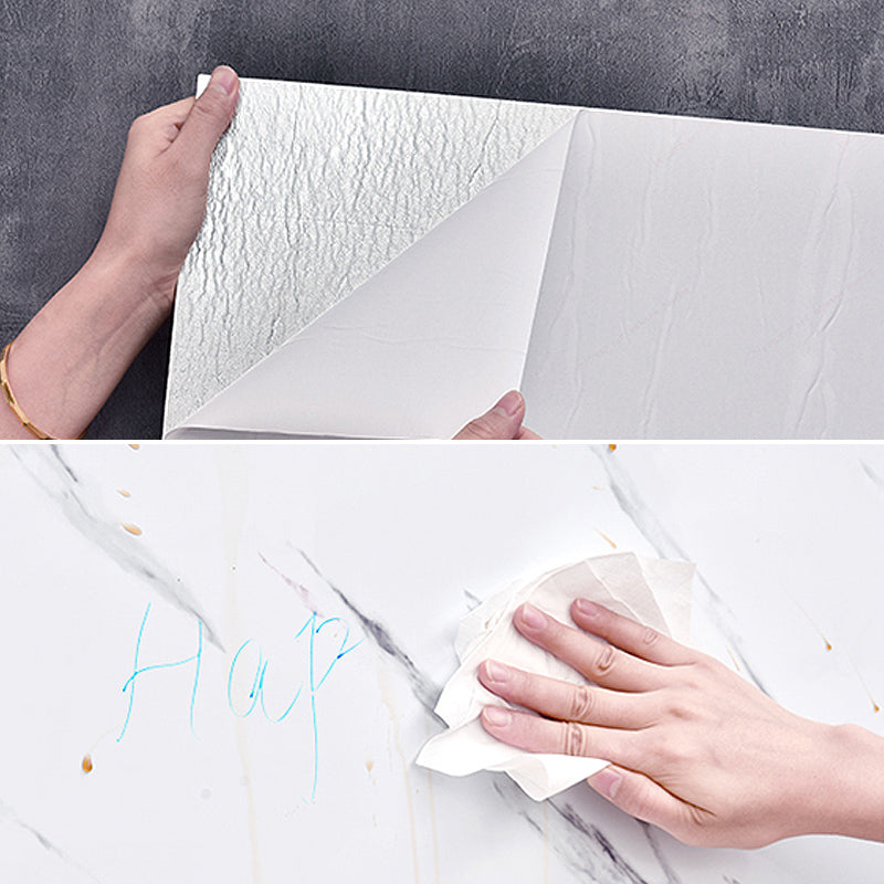 Field Tile Wallpaper Waterproof Peel and Stick Wall Tile with Rectangular Shape Clearhalo 'Flooring 'Home Improvement' 'home_improvement' 'home_improvement_peel_stick_blacksplash' 'Peel & Stick Backsplash Tile' 'peel_stick_blacksplash' 'Walls & Ceilings' Walls and Ceiling' 7306429