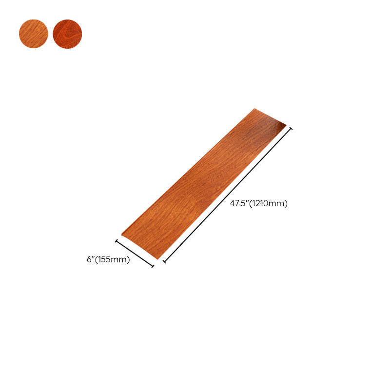 Solid Wood Side Trim Piece Rectangle Modern Hardwood Deck Tiles Clearhalo 'Flooring 'Hardwood Flooring' 'hardwood_flooring' 'Home Improvement' 'home_improvement' 'home_improvement_hardwood_flooring' Walls and Ceiling' 7306511