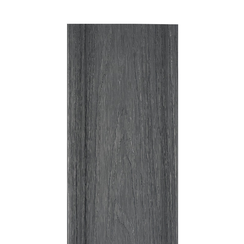 Modern Style Wood Flooring Rectangle Non-slip Outdoor Wood Flooring Pewter 118"L x 6"W x 0.9"H Clearhalo 'Flooring 'Hardwood Flooring' 'hardwood_flooring' 'Home Improvement' 'home_improvement' 'home_improvement_hardwood_flooring' Walls and Ceiling' 7306530