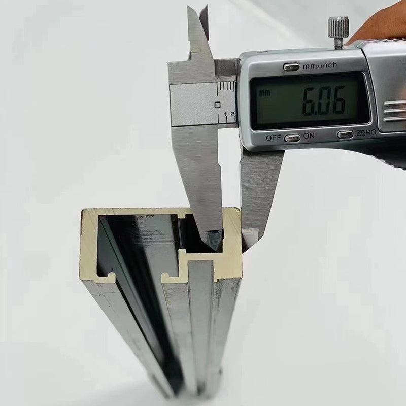 Tempered Glass Single Sliding Shower Bath Door Transparent Metal Framed Shower Door Clearhalo 'Bathroom Remodel & Bathroom Fixtures' 'Home Improvement' 'home_improvement' 'home_improvement_shower_tub_doors' 'Shower and Tub Doors' 'shower_tub_doors' 'Showers & Bathtubs' 7306703