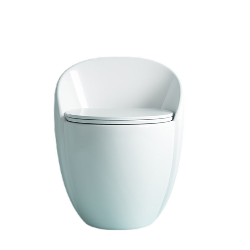 Contemporary Ceramic Toilet Bowl Floor Mount Urine Toilet with Seat for Washroom Clearhalo 'Bathroom Remodel & Bathroom Fixtures' 'Home Improvement' 'home_improvement' 'home_improvement_toilets' 'Toilets & Bidets' 'Toilets' 7307162