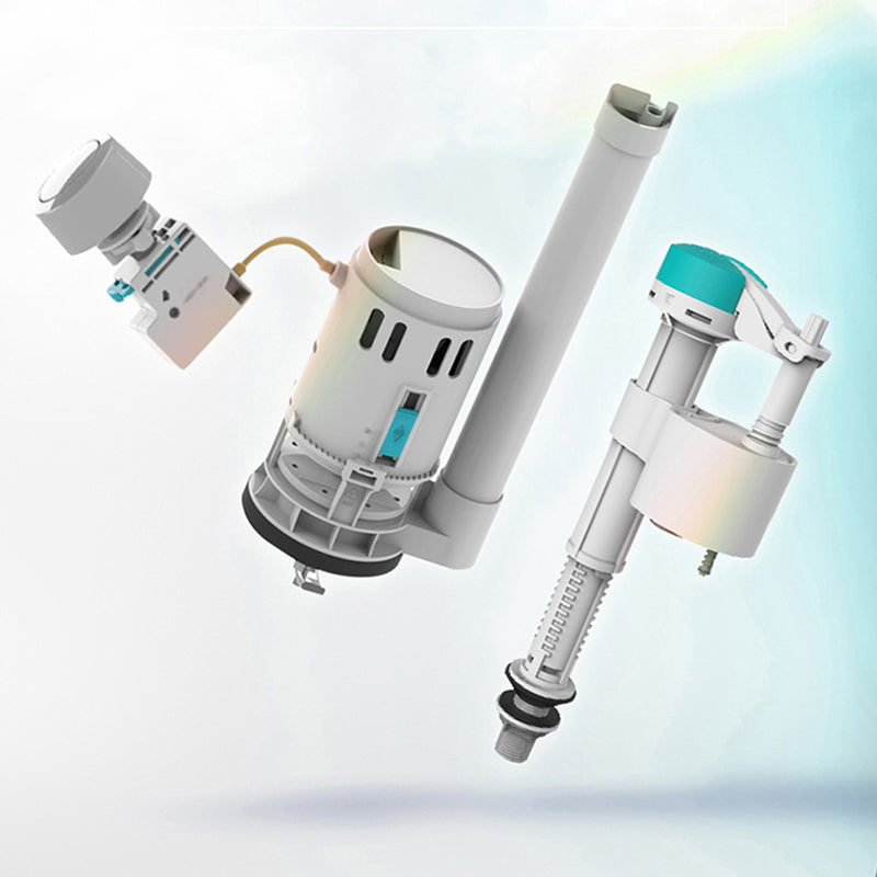 Contemporary Ceramic Toilet Bowl Floor Mount Urine Toilet with Seat for Washroom Clearhalo 'Bathroom Remodel & Bathroom Fixtures' 'Home Improvement' 'home_improvement' 'home_improvement_toilets' 'Toilets & Bidets' 'Toilets' 7307166