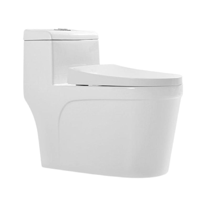 Contemporary White Ceramic Toilet Bowl Floor Mount Urine Toilet for Washroom Clearhalo 'Bathroom Remodel & Bathroom Fixtures' 'Home Improvement' 'home_improvement' 'home_improvement_toilets' 'Toilets & Bidets' 'Toilets' 7307179
