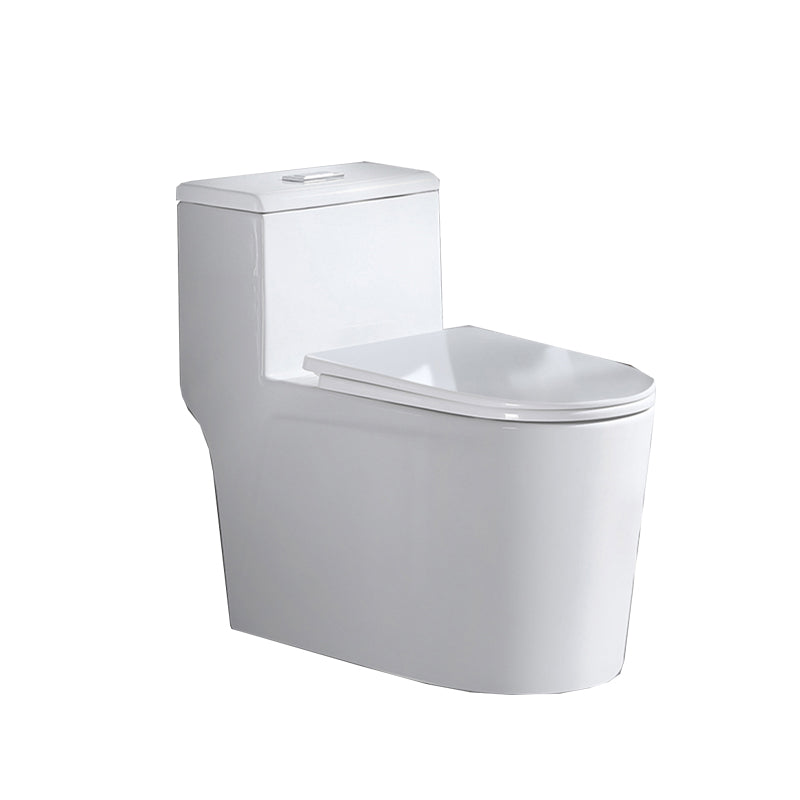 Contemporary White Ceramic Toilet Bowl Floor Mounted Urine Toilet for Washroom Clearhalo 'Bathroom Remodel & Bathroom Fixtures' 'Home Improvement' 'home_improvement' 'home_improvement_toilets' 'Toilets & Bidets' 'Toilets' 7307196